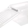 Bac Transparent avec couvercle et clips 16,6 litres