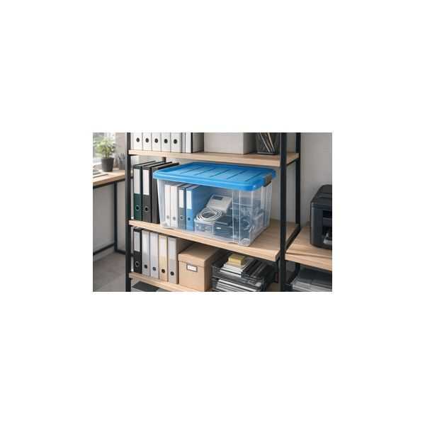 Lot de 3 Boîtes de Rangement avec Couvercle