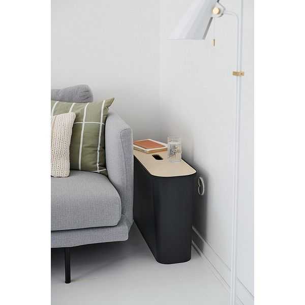 Bac de rangement COLLECT Slim 46 litres noir