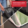 Poubelle professionnelle à pédale pour tri 71 litres