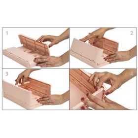 Corbeille de Rangement case pliable Maxi format A4