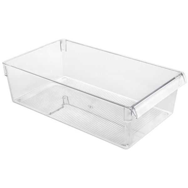 Grand Bac Organiseur de Frigo Transparent