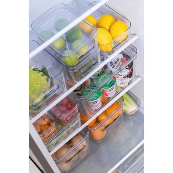 Bac de rangement Frigo carré Compact Square L