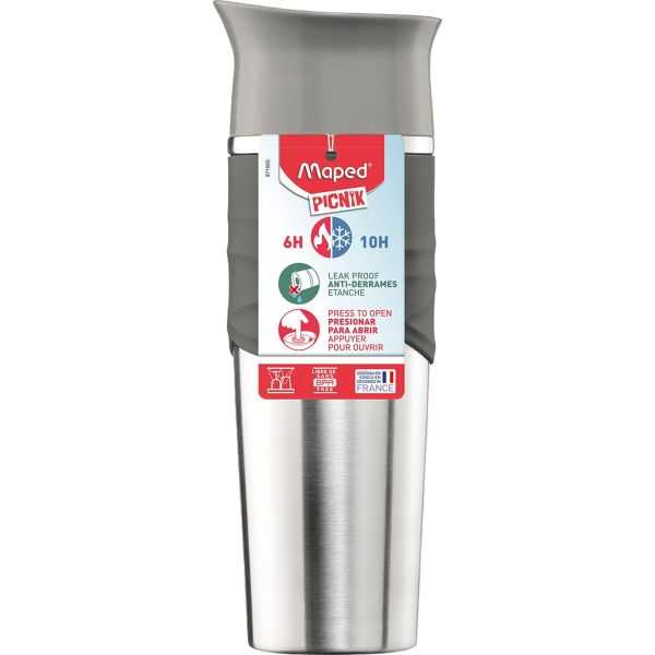 Gourde Isotherme 350 ml grise Concept