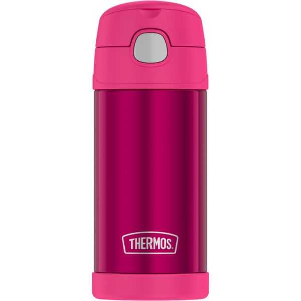 Petite Gourde Isotherme avec paille Funtainer thermos