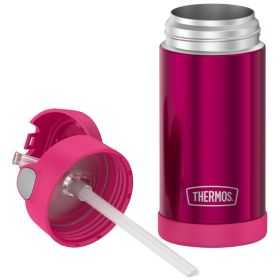 Petite Gourde Isotherme avec paille Funtainer thermos