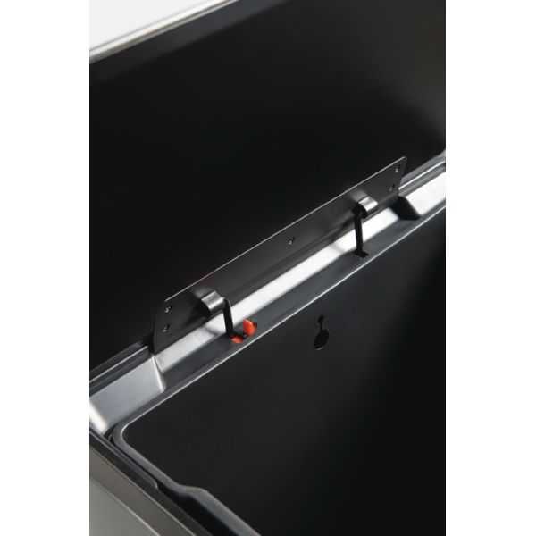 Grande Poubelle Metallique Professionnelle à pédale 45 litres