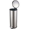 Poubelle à pédale en inox 20 litres