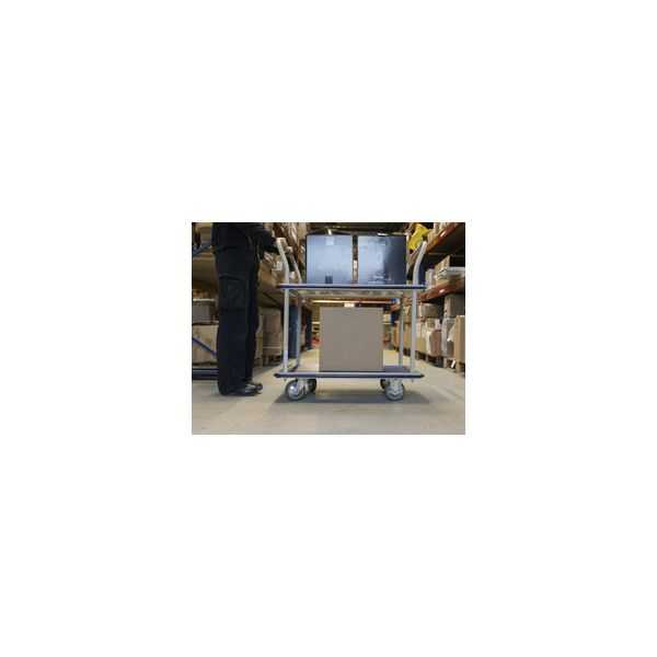 Chariot de Bureau avec 2 plateaux capacité 250 kg