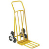 Diable d'escalier en tube d'acier 2x 3 roues charge 100 kg